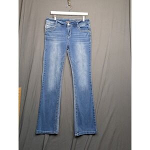Wallflower Denim Jeans Women Size 13 Long Blue Straight